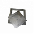 square ductile iron manhole cover Hinged manhole cover